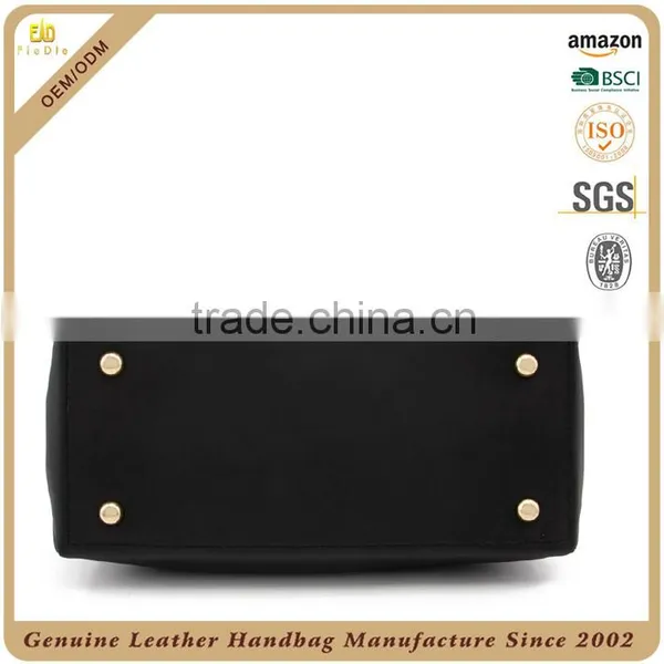 CSS1785-001-saffiano Cow Leather Classic Hand Bag Gym Bags Women photo-3