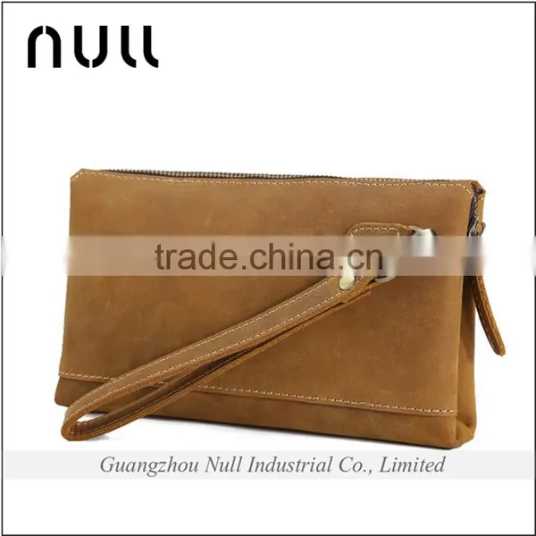 China Old Factory High Quality Leather Male Purse For Cash And Phone photo-5