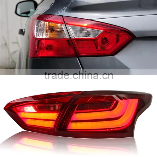 1Pair Car Super Bright Led Rear Low Beam Brake Lights Reversing Lamp Turn Signals For Ford Focus 3 2012 2013 2014 Quality Choice