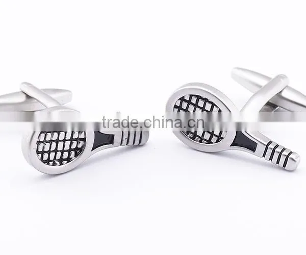 Racket Ball Cufflinks, Tennis Cuff Links, Ball Cuff link