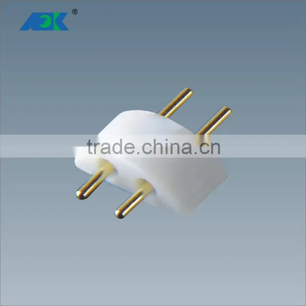 LVSS24 Low Voltage 2 Pin Male Plug Led Strip Lighting Connector Fixture for Led Cabinet Lighting photo-4