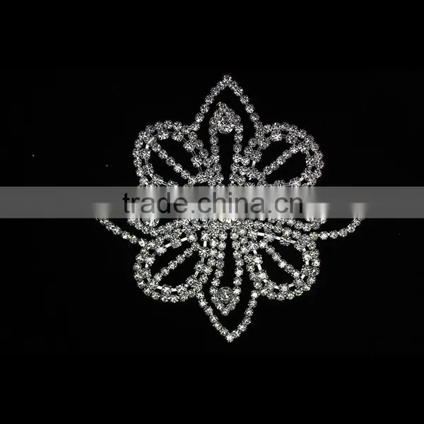 2015 Wholesale Rhinestone Sew on Appliques for Dress photo-2