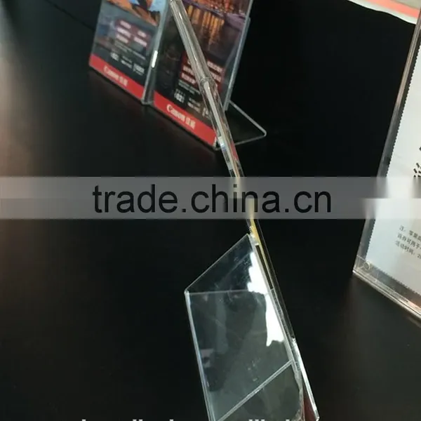 2016 Hot Wholesale Acrylic Tabletop Sign Holder, Menu Holder, Card Holder photo-5