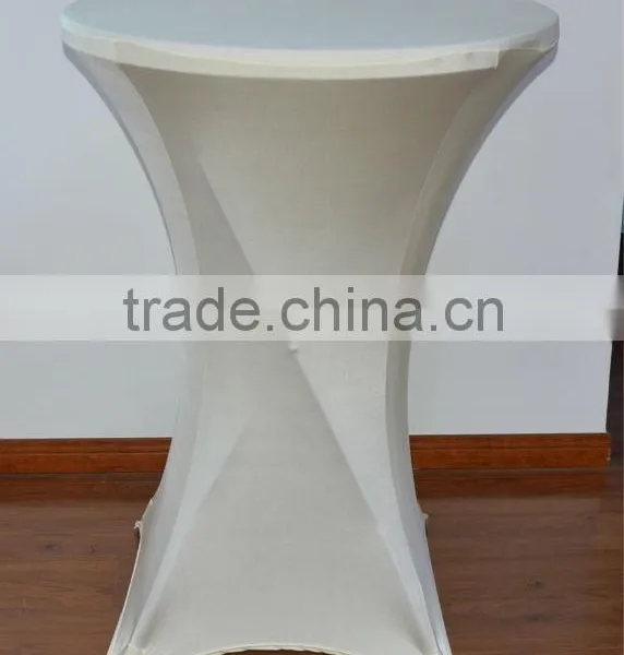 Beautiful Spandex Cocktail Table Cover/cloth for Bar photo-3