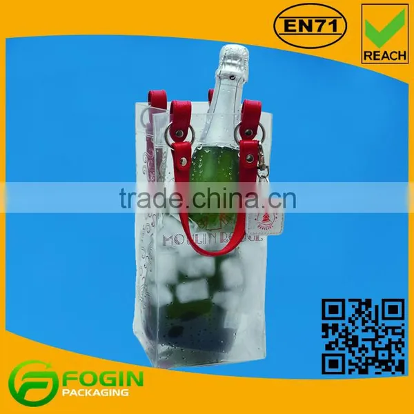 Hight Quality New Products Cooler Bag for Wine With Leather Handle photo-2