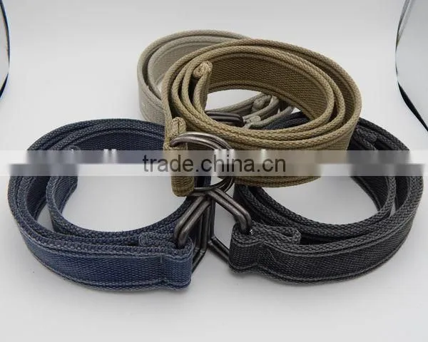 Canvas Belt Webbing Belt Knitted Men Belt Cheap Price Customized Fabric Belt photo-2
