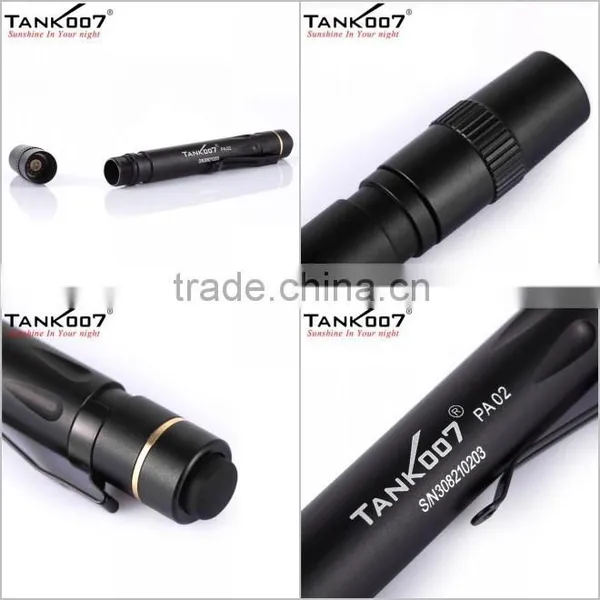 TANK007 Promotional Gift LED Pen Torch Light/LED Pen Flashlight/mini Pen Torch PA02 photo-2