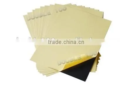 China Factory Self Adhesive Pvc Sheet Black for Photo Album photo-2