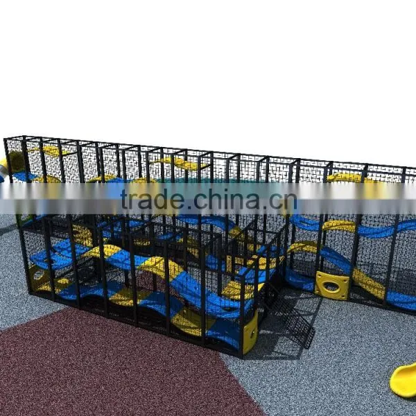 Outdoor Children Playground Climb Structure Equipment for Preschool Kids photo-4