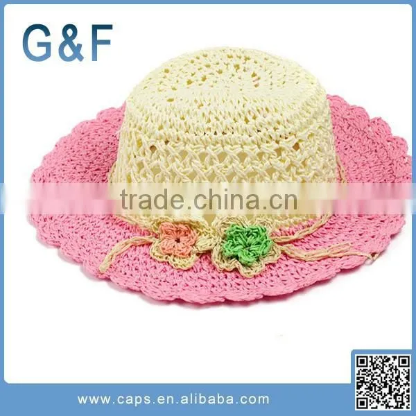 Plain Baby Girl Wholesale Straw Hats photo-6