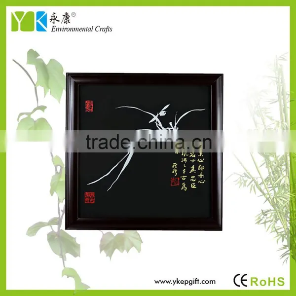 Handmade Flower Wood Frame Decorative Wall Hanging Art and Craft for Purifying the Air photo-2