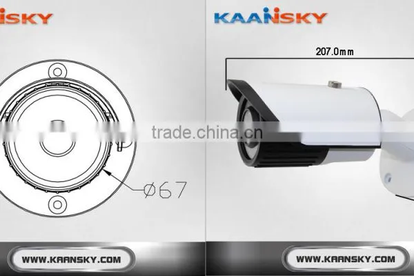 New Design Nextchip2400 1080P 2mpx Bullet HD SDI Cctv Camera photo-3