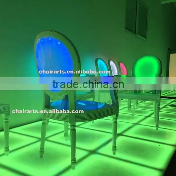 Commercial Use Led Acrylic Light Up Chairs photo-3