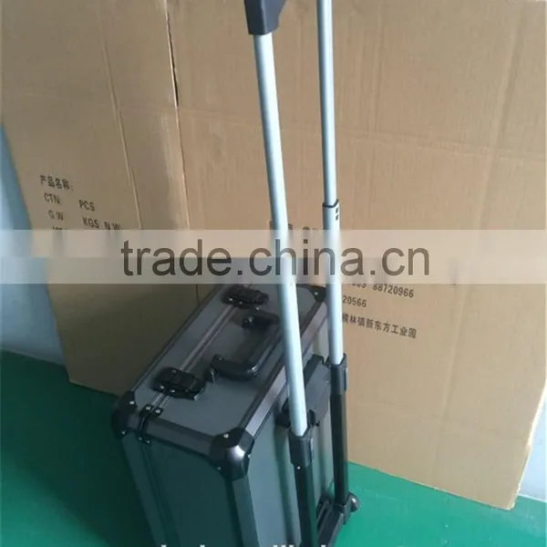 Chian Prefessional Factory Aluminum Trolley Case With Wheels photo-6