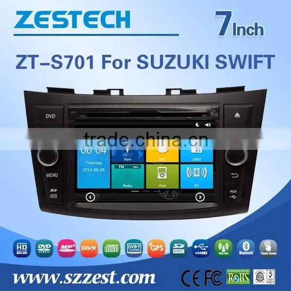 Car Dvd Player Multimedia for Suzuki Swift Car Dvd Player Support GPS, Bluetooth, Steer Wheel Control, TV, FM/AM, RDS, SD