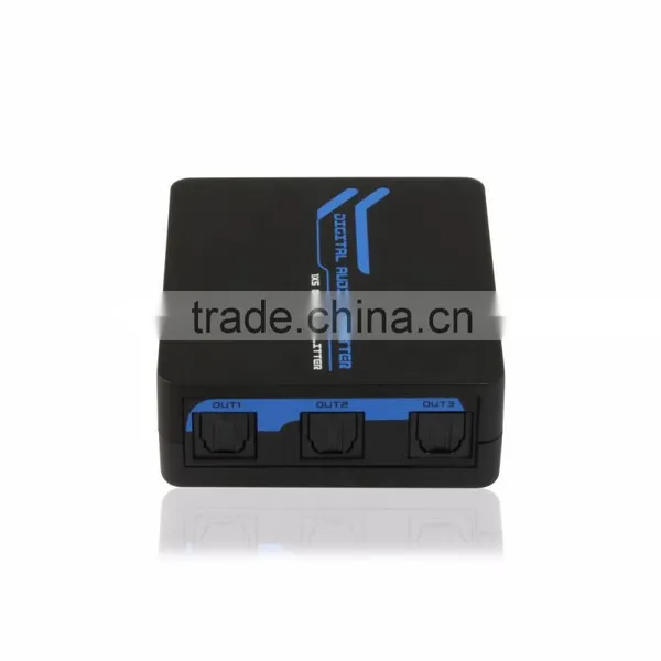 Low Cost Toslink Optical Audio Splitter 1 to 5 With USB Power Cable Support Signal Retiming photo-2