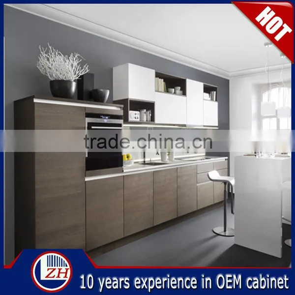 Factory Wholesale Modern New Model Lacquer Kitchen Cabinet photo-2