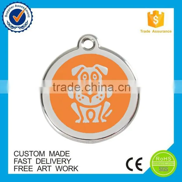 Promotional Cheap Colorful With Glitter Custom Metal Tag photo-6