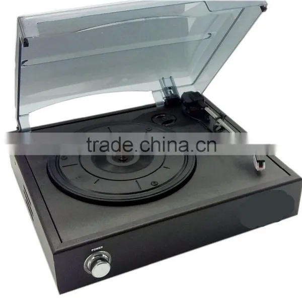 Rain Lane Antique Turntable Convert Lp Record To CD Record Player Wholesale photo-2