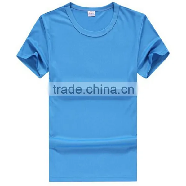 2016 Unisex Round Neck Printing Plain Cotton T Shirt photo-2