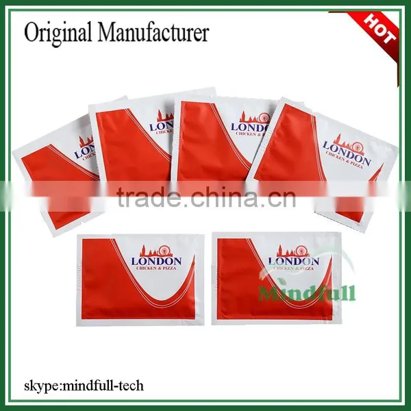 1sheet/Sachet Lemon Scented Single Packed Individual Restaurant Hand Wipes photo-3