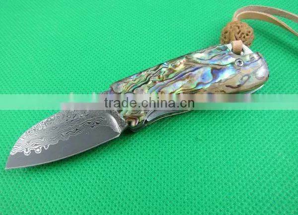 OEM Folding Knives Type and Damascus Steel Type Damascus Knife