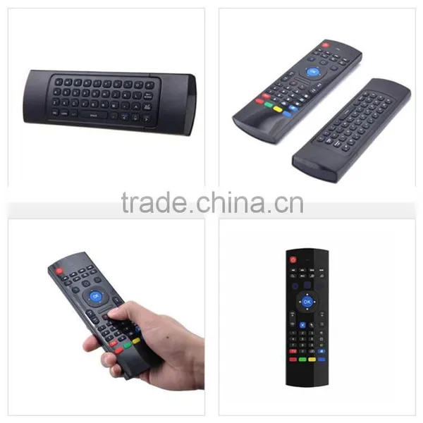 2.4GHz Wireless Qwerty Fly Air Mouse Keyboard Mx3 Airmouse Remote for Android TV Box MX3 photo-3