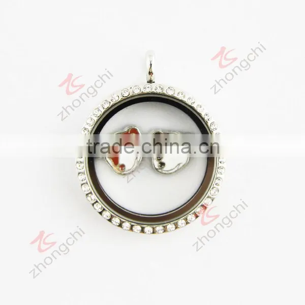 30MM Cheap Magnetic Open Memory Locket photo-2