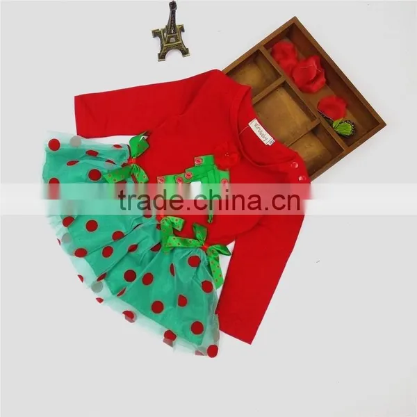 Mascot for Baby Girls Lovely Christmas Tree Dress Christmas Dresses for Toddlers photo-4