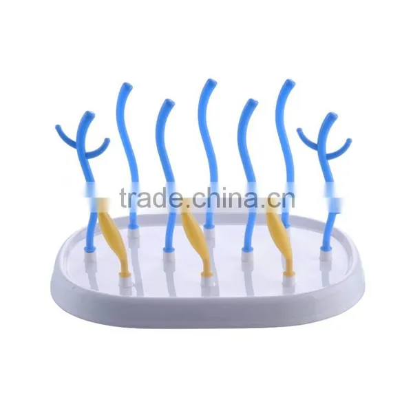 Friendly and Convenient Anti Bacterial Sprout Drying Shelf for Baby Feeding Bottle Bpa Free photo-5