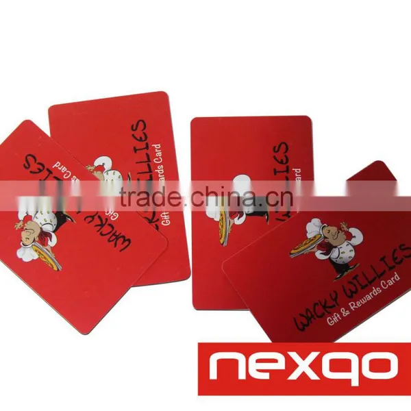 Custom Printing Embossed Number Gift Pvc Card photo-2