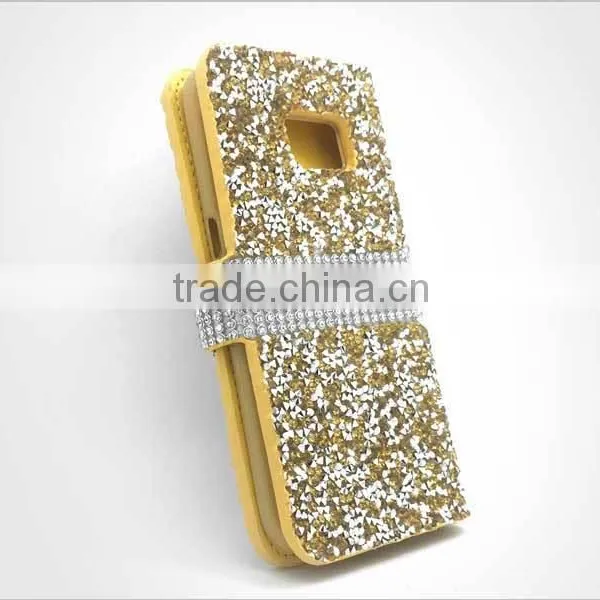 Hot Sell Luxury Diamond Glitter Bling Wallet Phone Case for Huawei Honor Ascend Lite Mate Max Plus 6 7 y8 p8 p9 photo-2