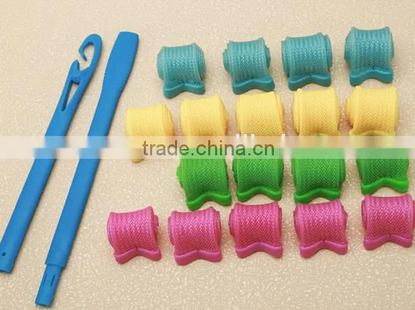 Professional High Quality New Style DIY Hairdressing Heliciform Manumotive PP Hair Roller photo-6