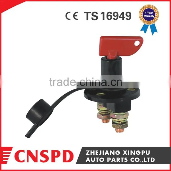 12v 24v battery disconnect switch with 4 holes, universal type master switch