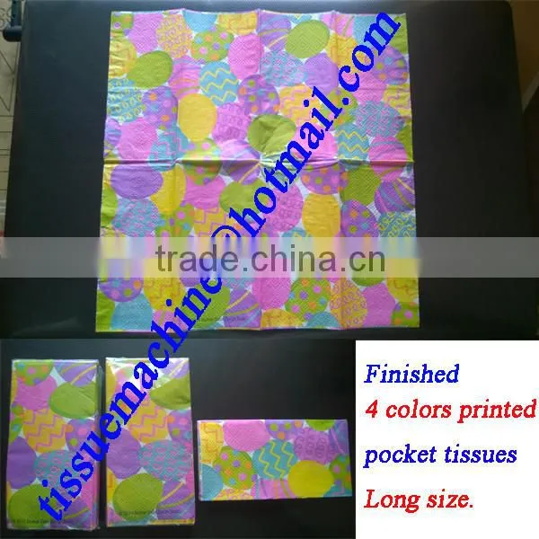 No Need Worker A to Z Pocket Tissue Fully Automatic Handkerchief Machine Production Line photo-4