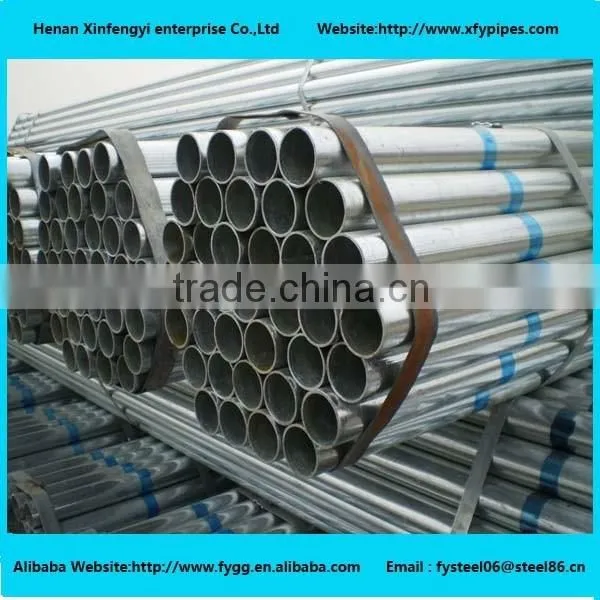 Hot Sale Greenhouse 34mm Hot Dipped Galvanized Steel Pipe photo-2