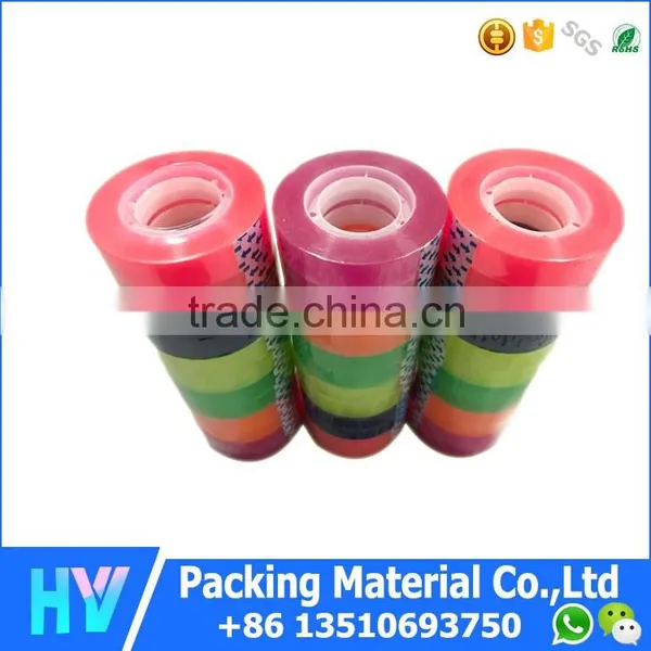 Strong Box Sealing Bopp Stationery Tape Film Adhesive Tape