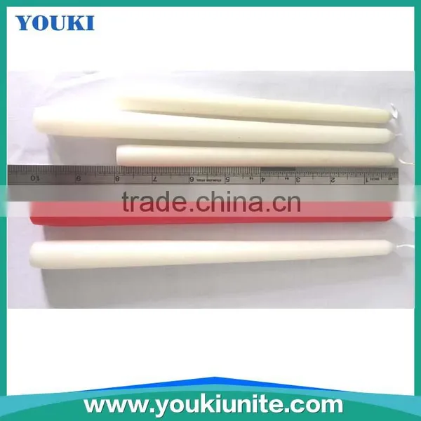 Paraffin Wax White and Color Candle photo-3