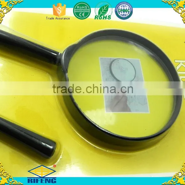 Competitive Price 5X Colorful Plastic Magnifying Glass,Pocket Magnifier for Kids photo-6