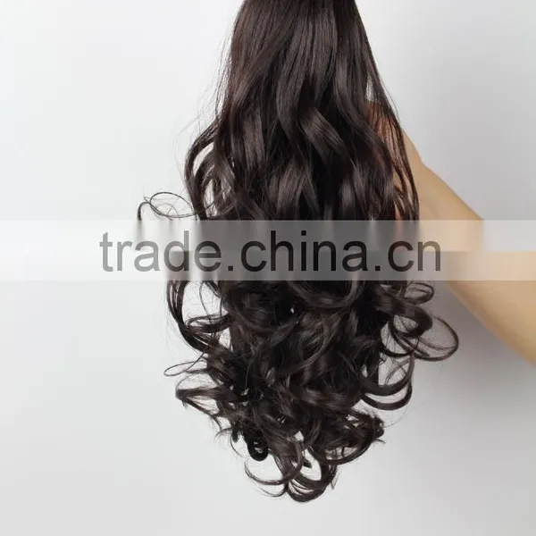 Deap Curly Clip in Hair Weave Extension for Women photo-3