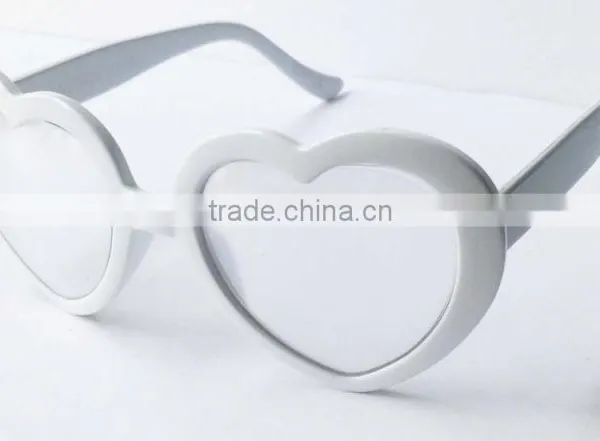 Heart Diffraction Glasses With Fireworks Lens photo-2