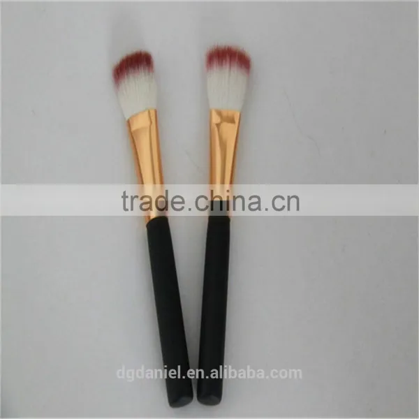 New Design High Quality Synthetic Hair AluminumFerrule Professional Face Makeup Brush photo-2