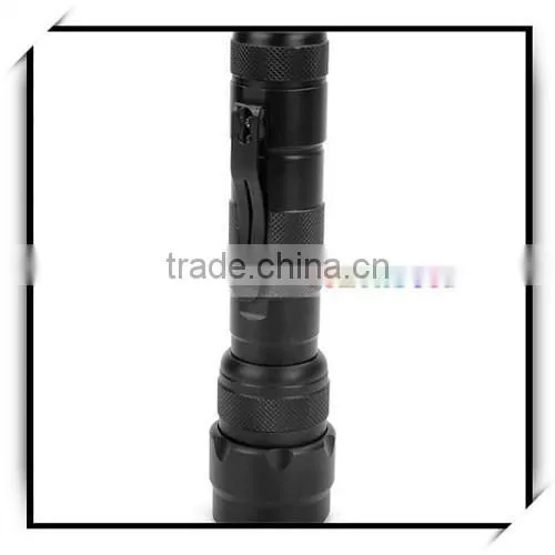 WF-502B XM-L U2 870LM 5-Mode White Led Strong Light Flashlight Black photo-4