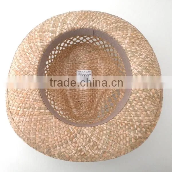 2016 Summer Hot Sale Simple Fashion Curved Brim Men Straw Hats photo-3