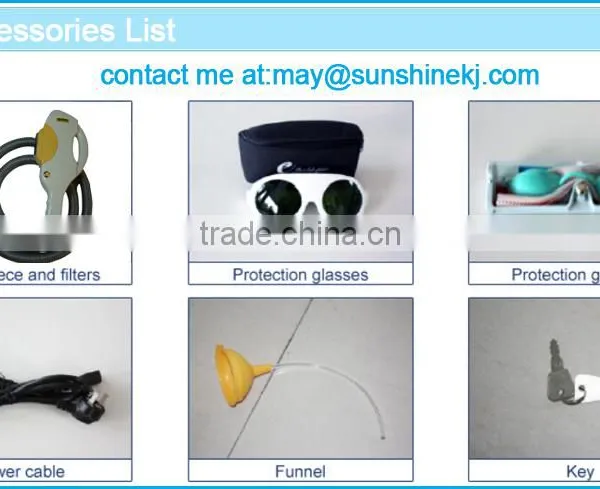 Portable Big Spot Ipl Hair Removal /7 Filters(420/510/560/585/640/690/755nm) photo-6