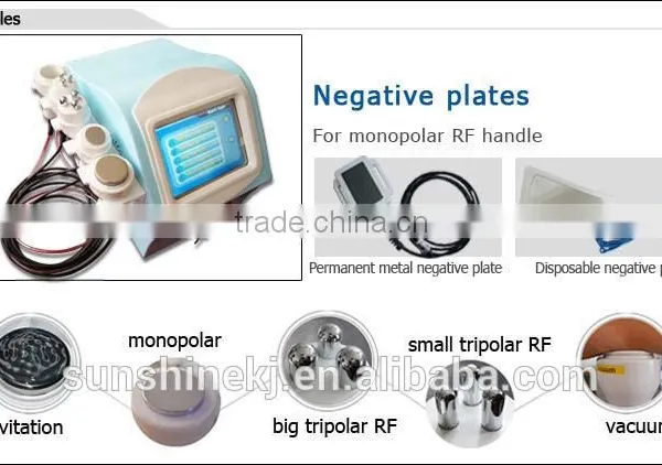 Cavitation+Vacuum+RF for Salon Use/best rf Skin Tightening Face Lifting Machine photo-2