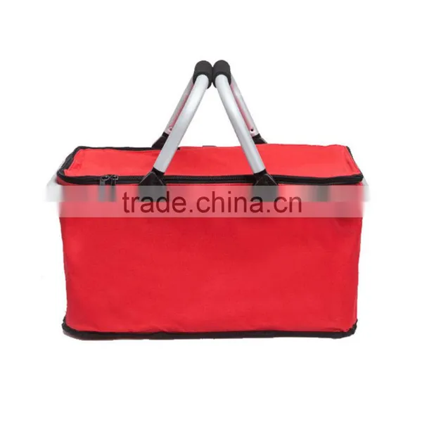 Good Quality 600D Oford Cloth 32ML Wholesale Lunch Picnic Cooler Foldable Bag photo-3