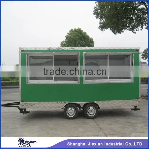 2016 Shanghai Newly Style JX-FS480B Customized Mobile Cooking Trailer photo-5
