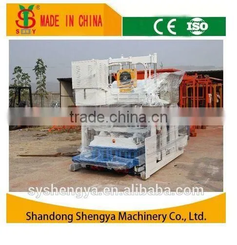 Movable Cement Hollow Brick Laying Machine QMY10-15 High Capacity Low Cost Shengya Brand Brick Machine photo-3