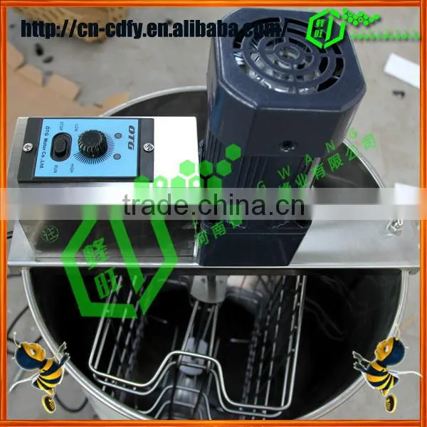 High Quality Stainless Steel 2 Frames Electric Honey Extractor for Beekeeping photo-2